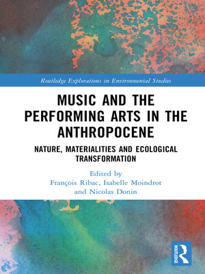 cover image of Music and the Performing Arts in the Anthropocene